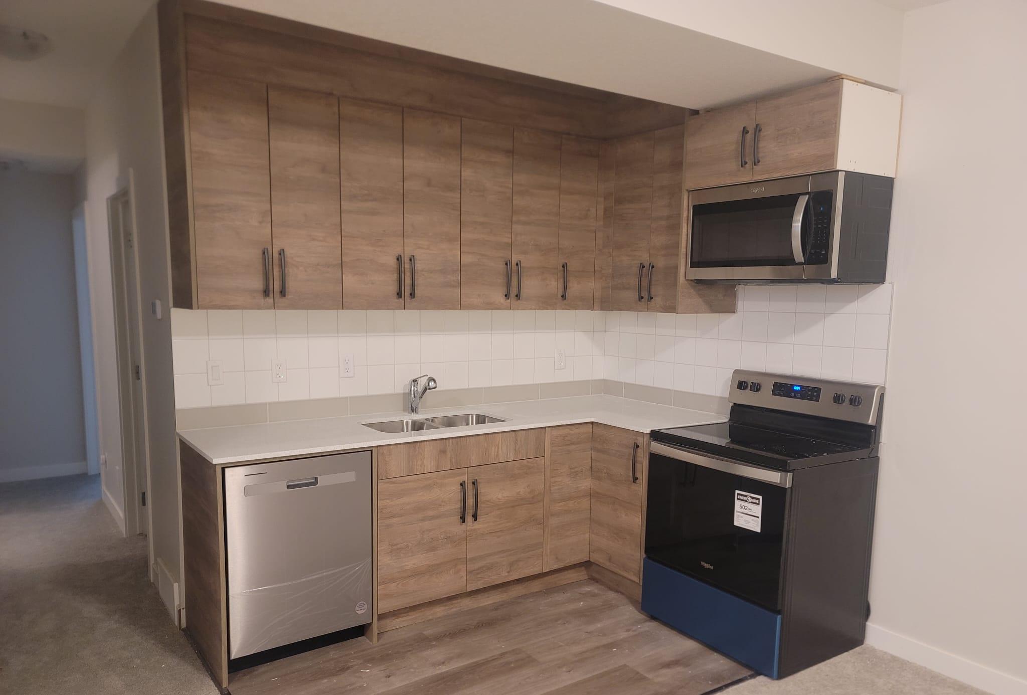 Wood Finish Kitchen