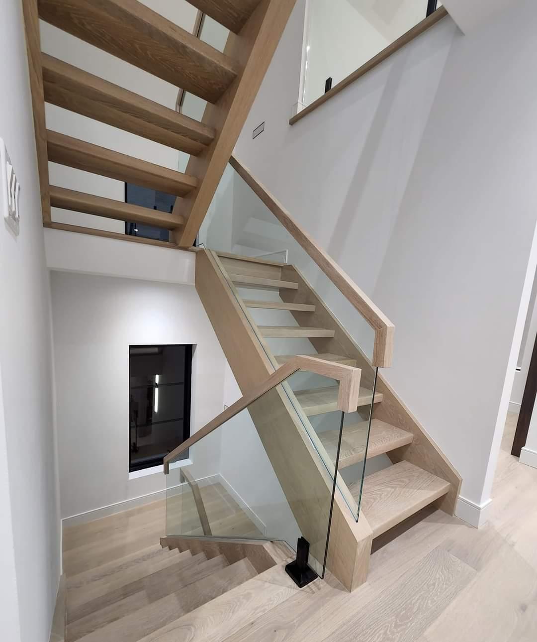 Glass Railing Staircase